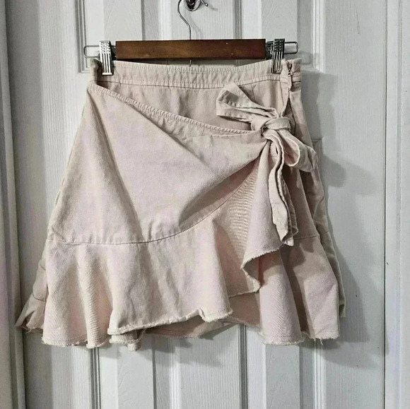 Cinq a Sept Les Jours Anson Wrap Mini Skirt - Picture 2 of 7